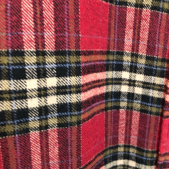 Plaid flannel top! Size XL - Picture 2 of 3